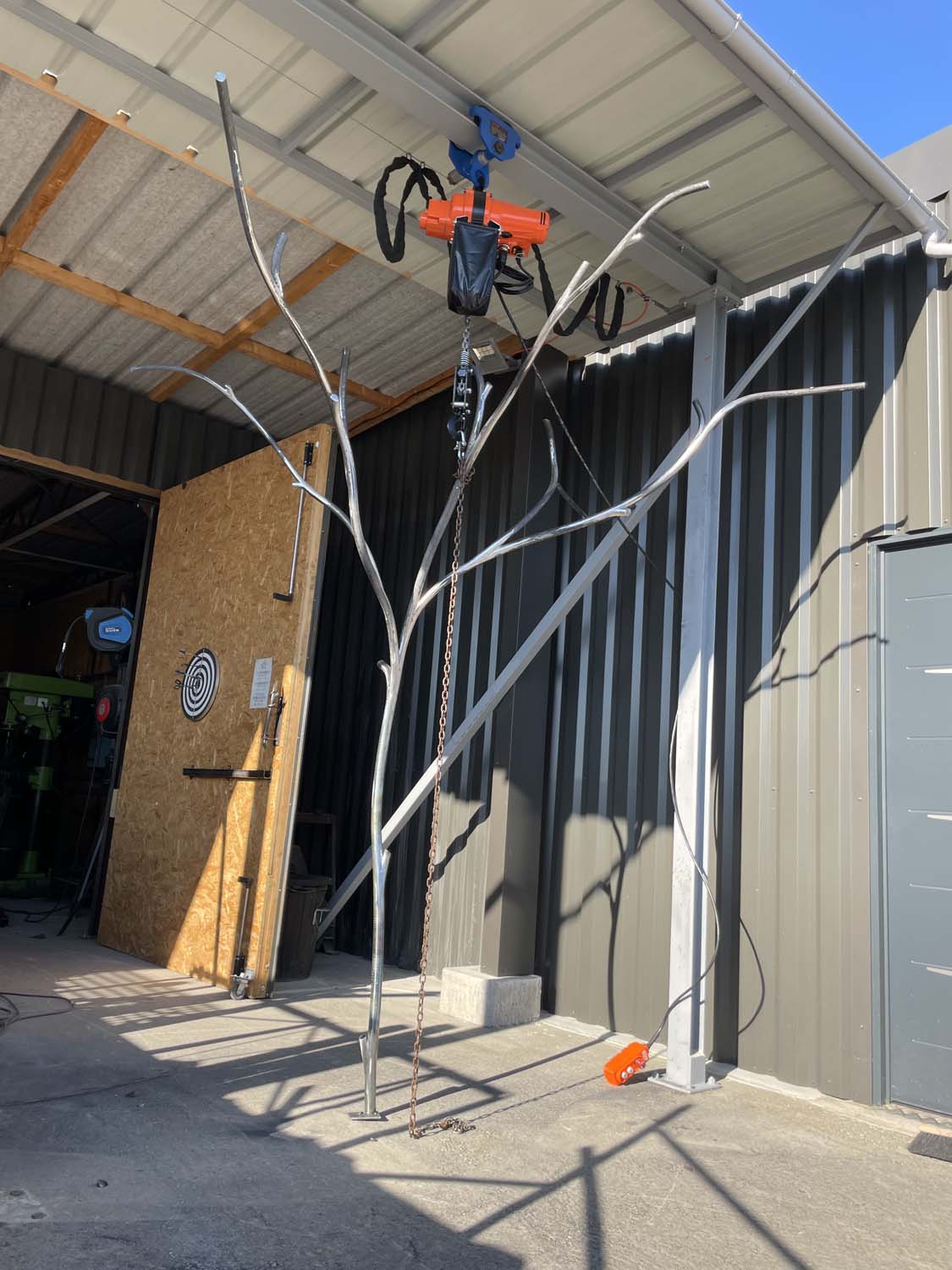 Photo d'une structure métallique personnalisée en sur mesure